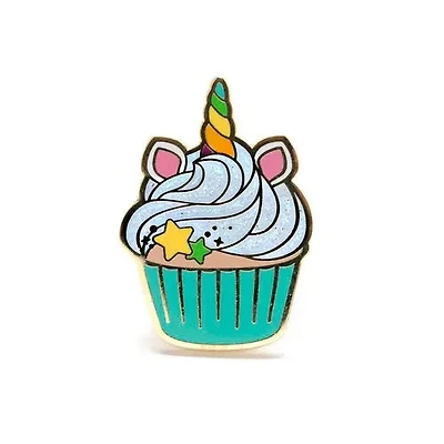 Unicorn Cupcake Pin