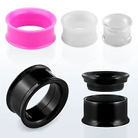 Solid Colour Acrylic Internally Threaded Machine Head 0g - 7/8"