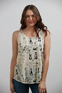 Multi Dog Tank Top