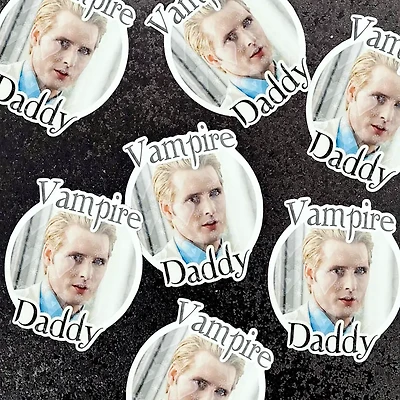Vampire Daddy Carlisle Vinyl Sticker