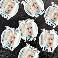 Vampire Daddy Carlisle Vinyl Sticker