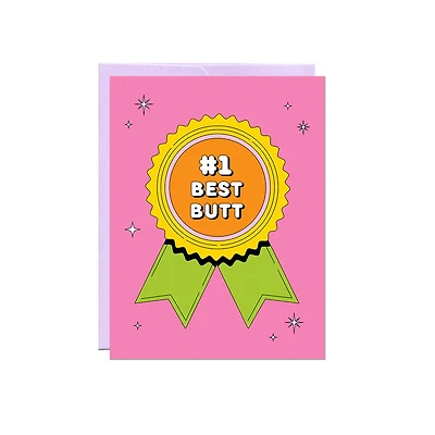 #1 Best Butt Card
