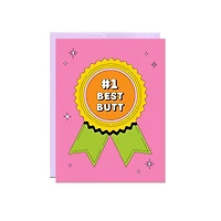 #1 Best Butt Card