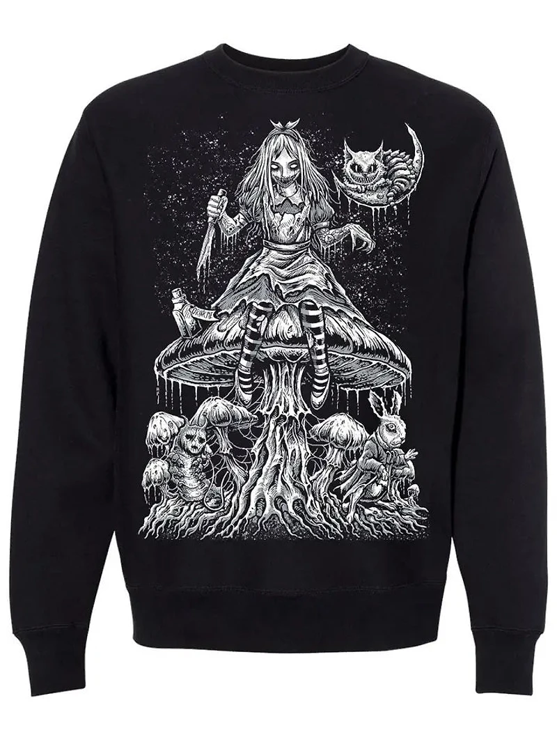 Alice Down the Rabbit Hole Sweatshirt