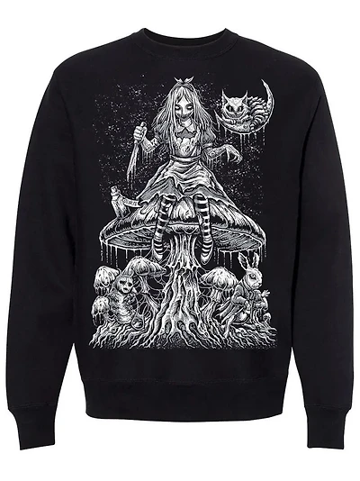 Alice Down the Rabbit Hole Sweatshirt