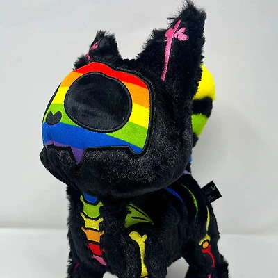 Rainbow Skelekitty Plush Toy
