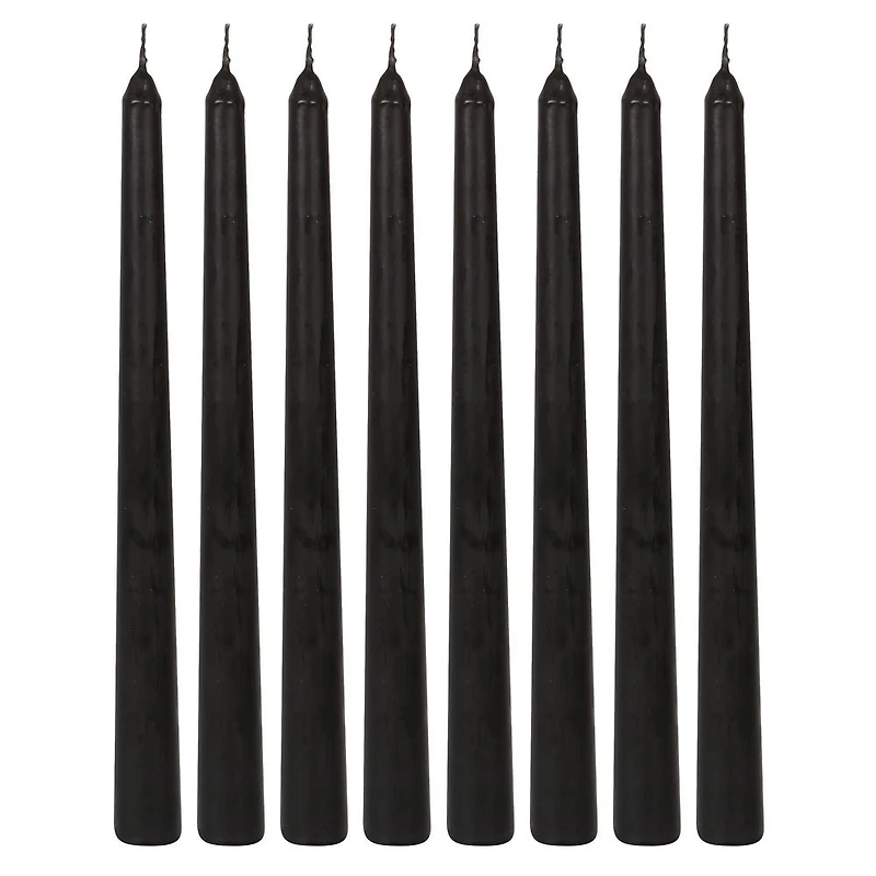 Set Of 8 Gothic Vampire Blood Halloween Taper Candles