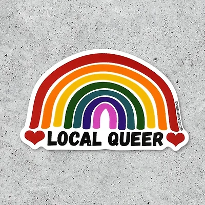 Pegatina Queer local