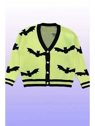 Halloween Knit Plus Cardigan