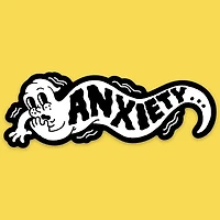 Anxiety Sticker