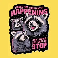 Constantly Happening' Sticker
