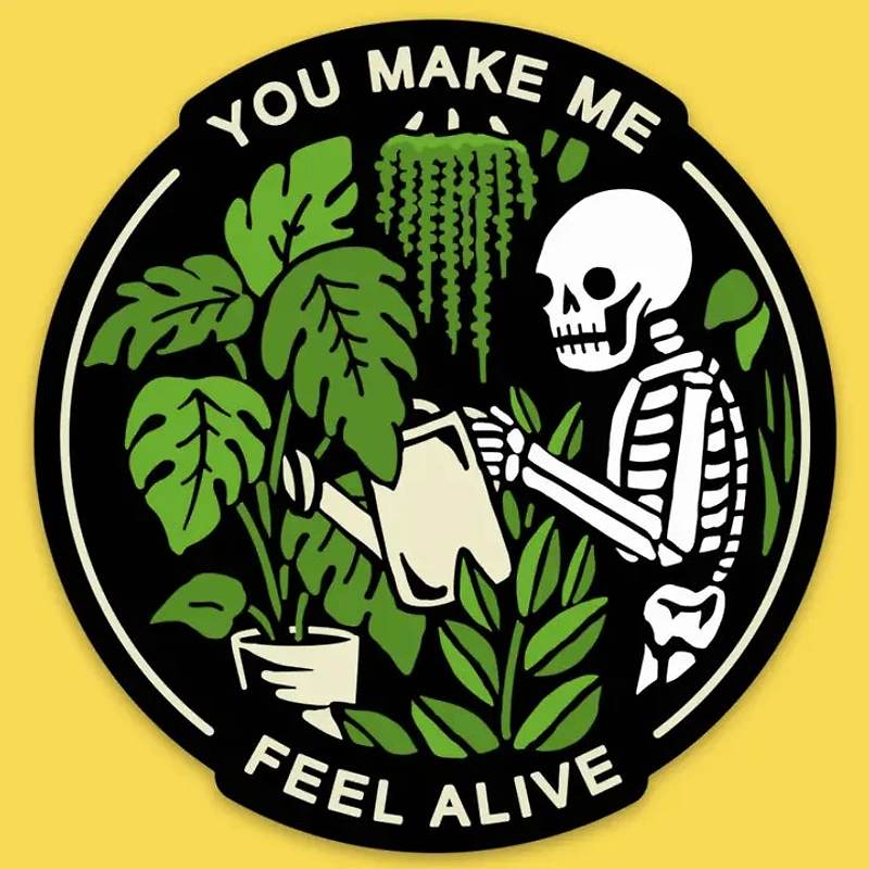 Feel Alive Sticker