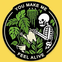 Feel Alive Sticker