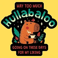 Hullabaloo Sticker