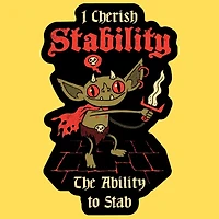 Stabby Goblin Sticker