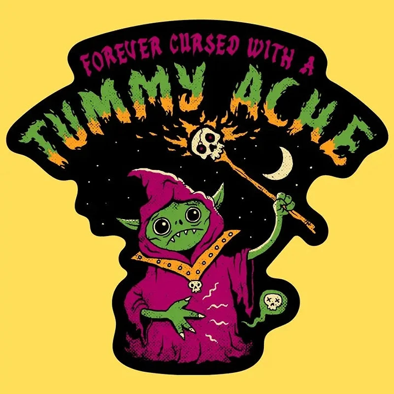 Tummy Ache Sticker