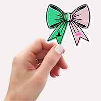Wicked Movie Bow Sticker – Musical Inspired Vinyl Sticker