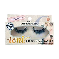 Wispy Natural Doll Lashes With Rhinestones
