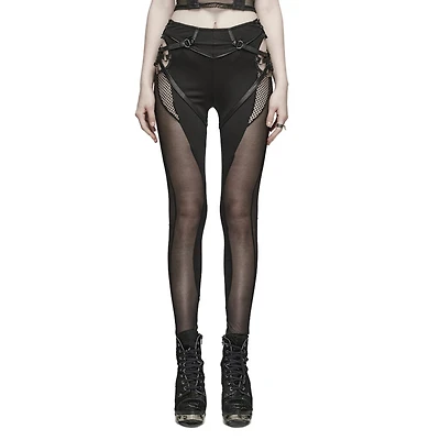 Knitted Mesh Leggings