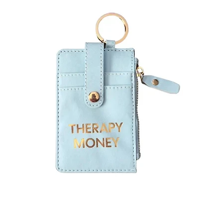 Therapy Money Keychain Wallet