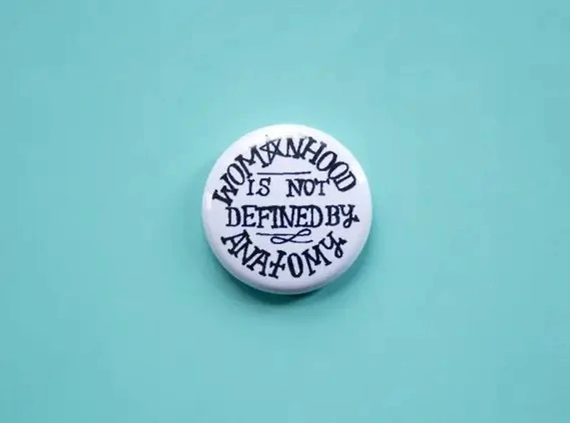 Womxnhood Button
