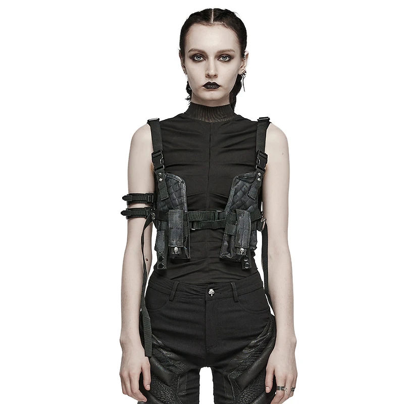 Quilted Shoulder Body Harness