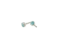 16G TI BEZEL GEM 2.5MM MINT CZ