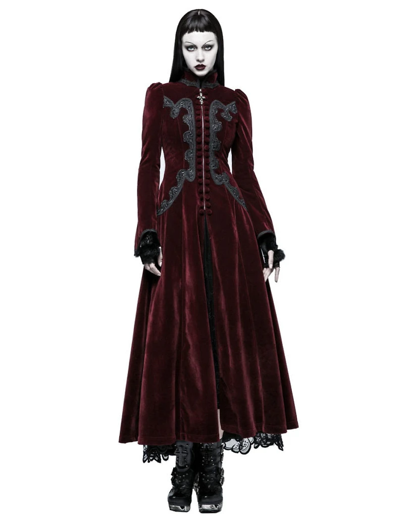 Gothic Palace Swallow Tail Long Dress