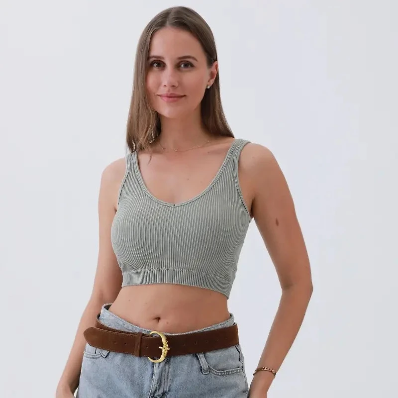 Modern Suede Belt – Gold Circle Buckle