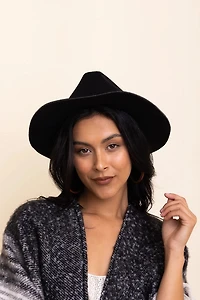 Pinched Front Western Style Hat