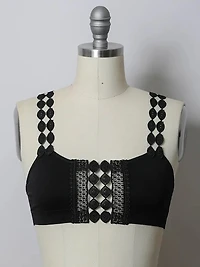 Eye Lace Applique Bralette
