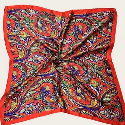 Paisley Silk Scarf