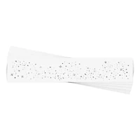Galactic Silver Face Freckles Metallic Temporary Tattoos
