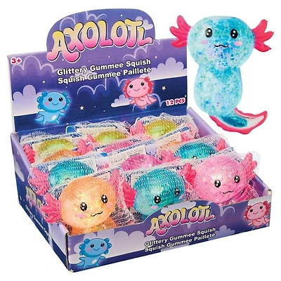 AXOLOTL GLITTER GUMMEE SQUISH