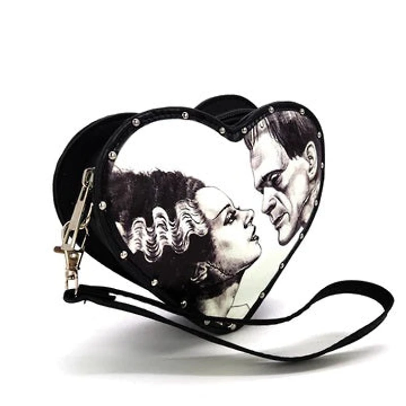 Heart Shape Frank With Bride Wristlet