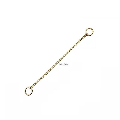 Cadena Rolo 1 3/8" Oro rosa de 14 quilates