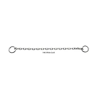 Rolo Chain 1" 14kt White Gold
