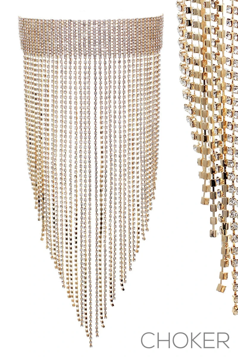 12 Row Choker W 5.15X10 Fringes