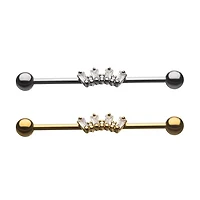 Trapezoid 4 Prong Jewel
