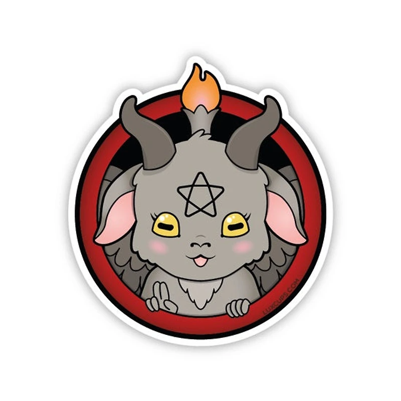 Baphomet Pegatina
