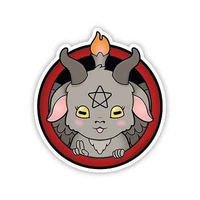 Baphomet Pegatina