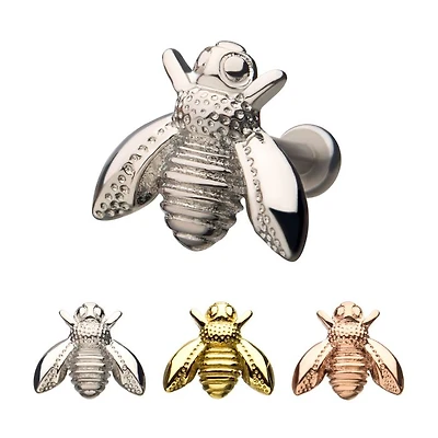 Bee Surgical Steel Top Cartilage Labret