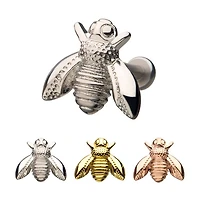 Bee Surgical Steel Top Cartilage Labret