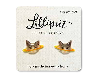 Caturn Earrings