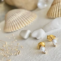 Coyo Dainty Pearl And Rhinestone Stud