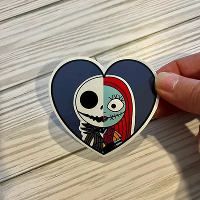 Jack And Sally Sticker