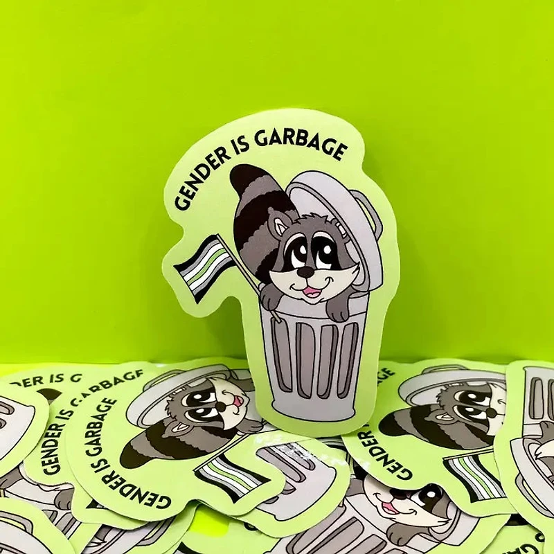 Gender Is Garbage AG Sticker