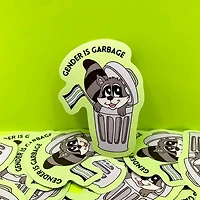 Gender Is Garbage AG Sticker