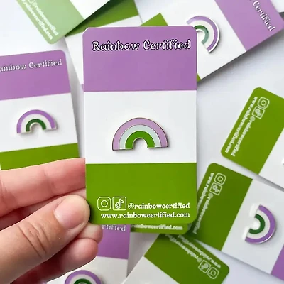 Orgullo arcoíris queer de género Chapa
