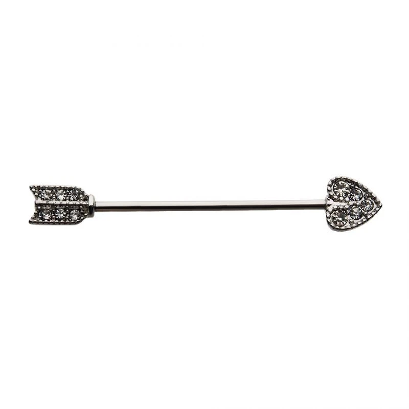 Corazón Flecha Jeweled Industrial